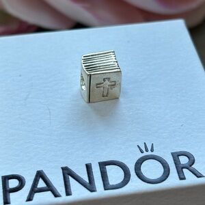 Retired Authentic Pandora Bible Charm 925 ALE